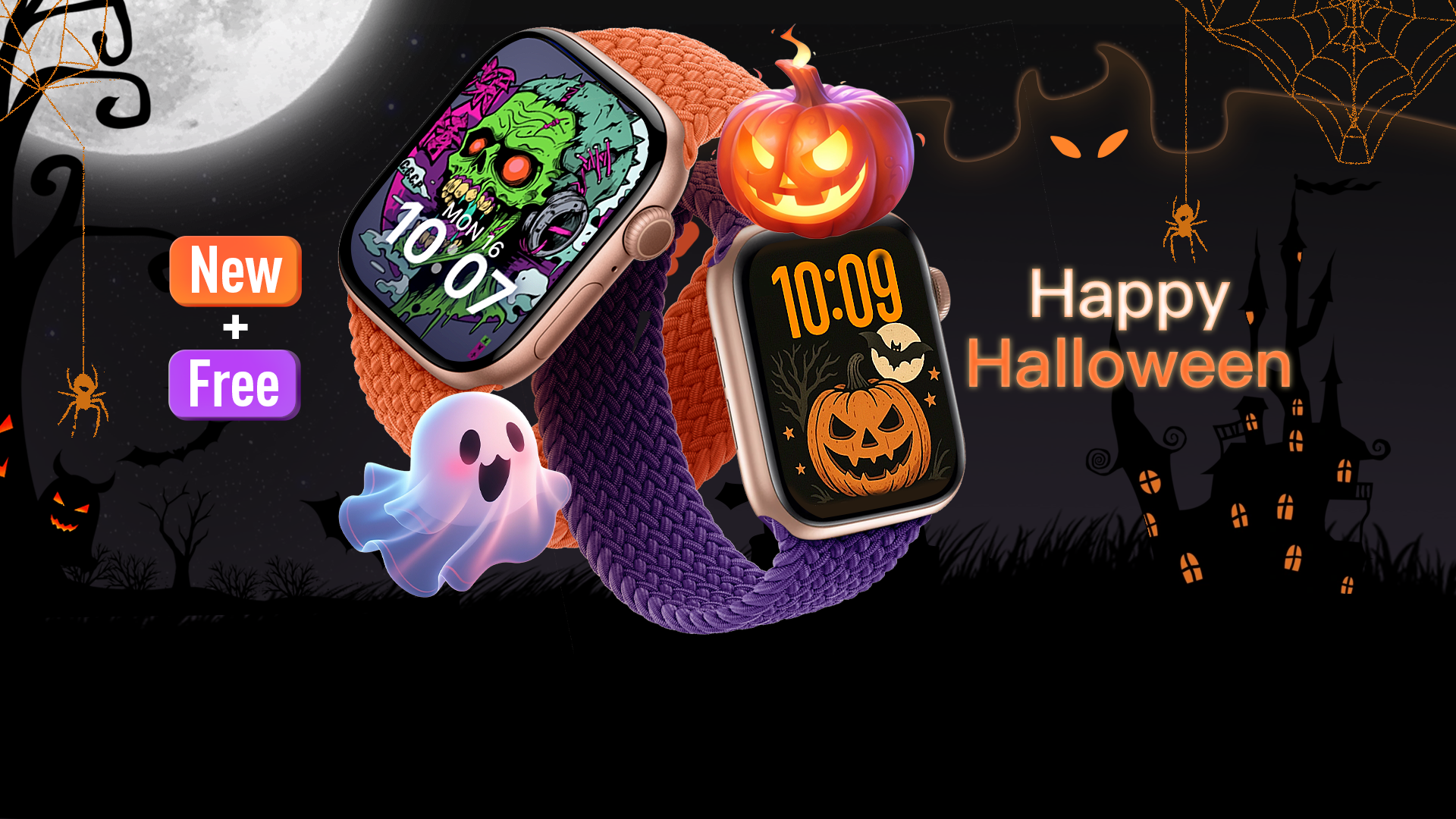 Best Halloween Apple Watch Faces 2025