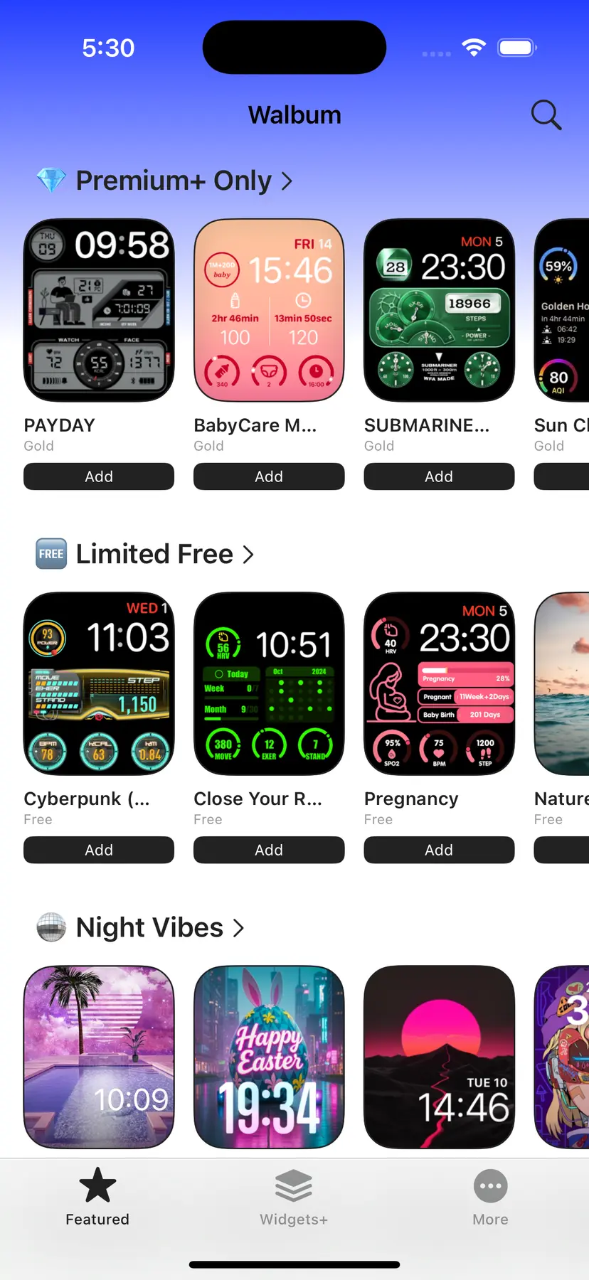 Walbum App Screenshot