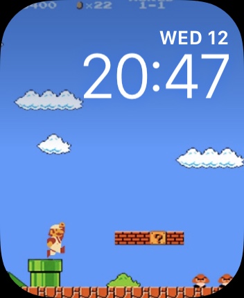 Top text watch faces
