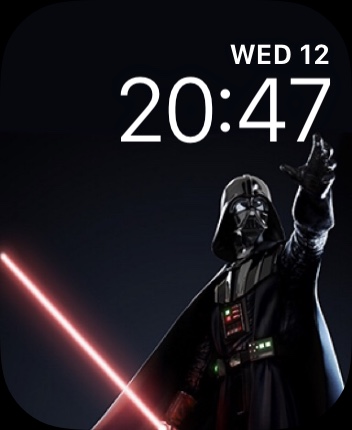 Top text watch faces