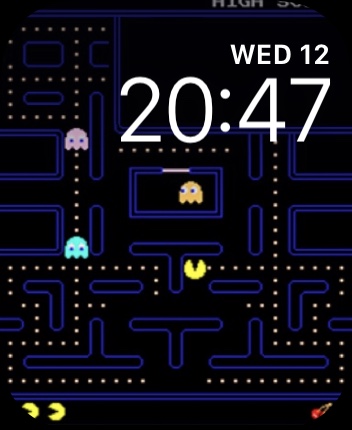 Top text watch faces
