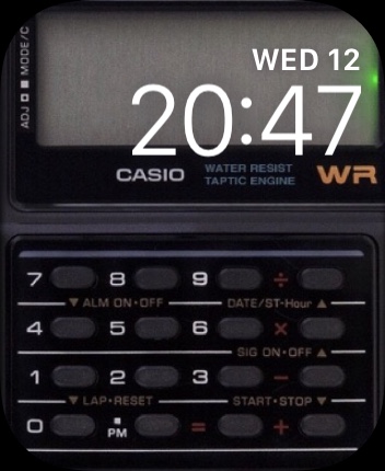 Top text watch faces